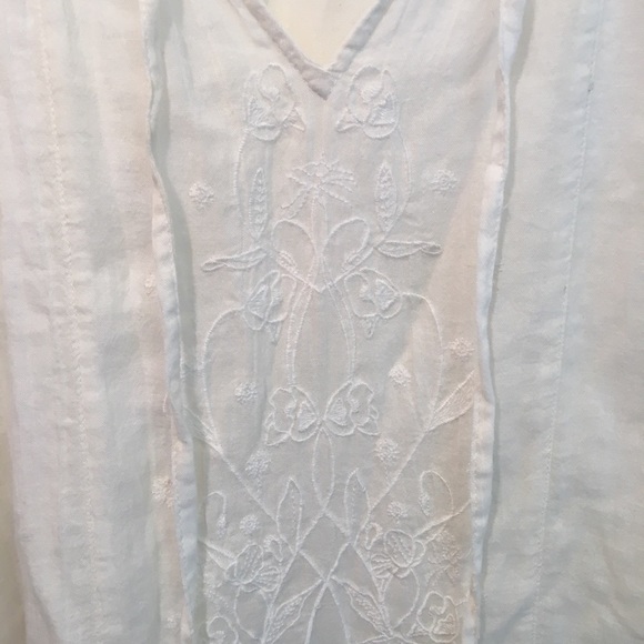 Azure Tales Embroidered Cotton Dress main image 0